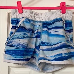 Girls ivivva running shorts.  Size 12
